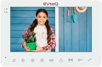 EVTEQ 7″ Video Door Phone With Memory ( EV-BDP-0107M )