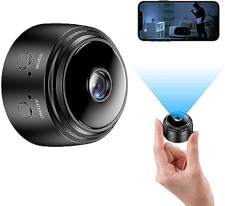 MINI CAMERAN WiFi CCTV Security Camera for Home Outdoor HD Focus WiFi Magnetic Live Stream IP Wireless 1080P Audio Video Nanny Camera for Home Offices Security
