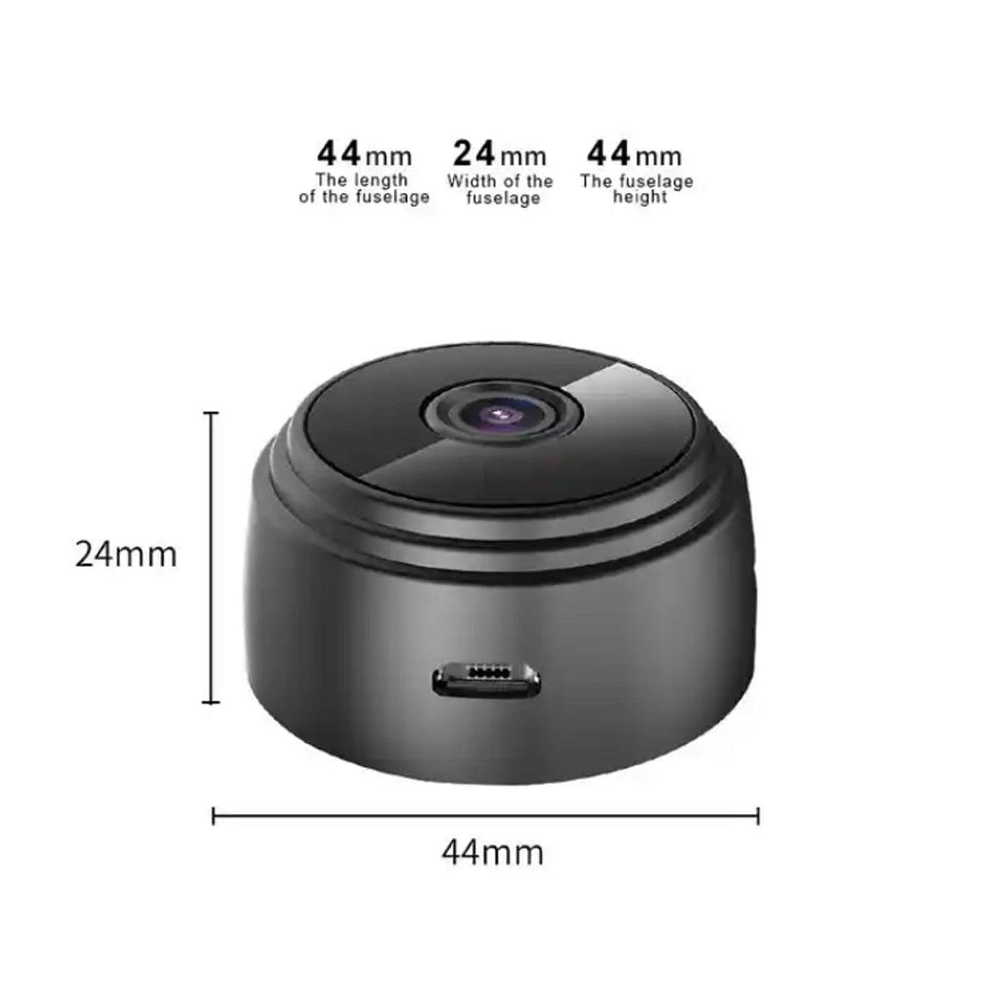 MINI CAMERAN WiFi CCTV Security Camera for Home Outdoor HD Focus WiFi Magnetic Live Stream IP Wireless 1080P Audio Video Nanny Camera for Home Offices Security