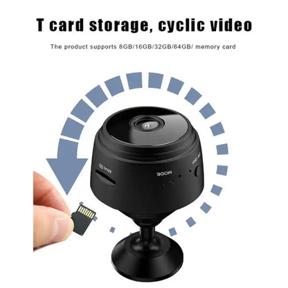 MINI CAMERAN WiFi CCTV Security Camera for Home Outdoor HD Focus WiFi Magnetic Live Stream IP Wireless 1080P Audio Video Nanny Camera for Home Offices Security