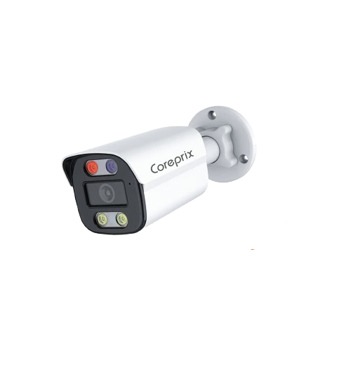 COREPRIX 5M IP BULLET MOTION SIREN DUAL MOTION FLICKER LED CAMERA