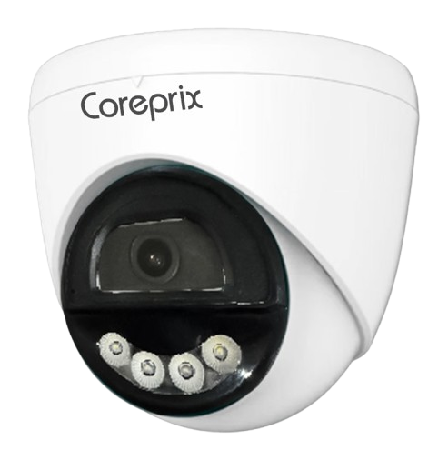 COREPRIX 5MP IP COLOR NIGHT /DUAL DOME CAMERA INBUILT AUDIO