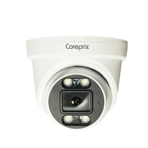 COREPRIX 5 MP IP TWO WAY TALK COLOUR DUAL LED METAL DOME CAMERA