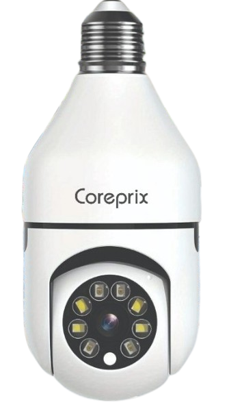 COREPRIX 2MP WIFI BULB SHAPE 360° CAMERA