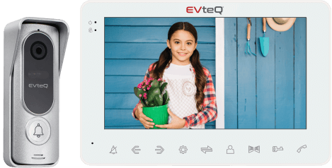 EVTEQ 7″ Video Door Phone With Memory ( EV-BDP-0107M )