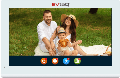 10″ Video Door Phone Kit With Memory & SD Card ( EV-BDP-0210MTW )