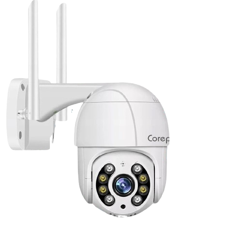 COREPRIX STARLIGHT 2 MP WIFI 360 DEGREE ROTATE TWO WAY AUDIO OUTDOOR / INDOOR