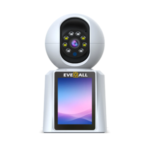 Everall 4MP Video Calling WiFi CCTV Camera (360° Rotation, Two-Way Video Call, Night Vision, Motion Tracking)